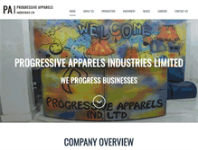Tablet Screenshot of progressivebd.com